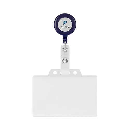 Porte-badge personnalisable avec logo d'entreprise